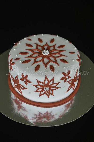 merry x-mas - Cake by designed by mani