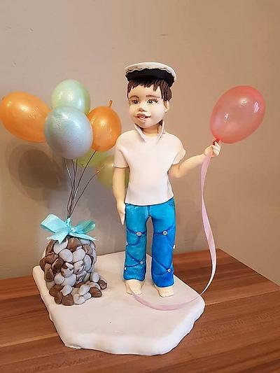 Little boy  - Cake by Zoi Pappou