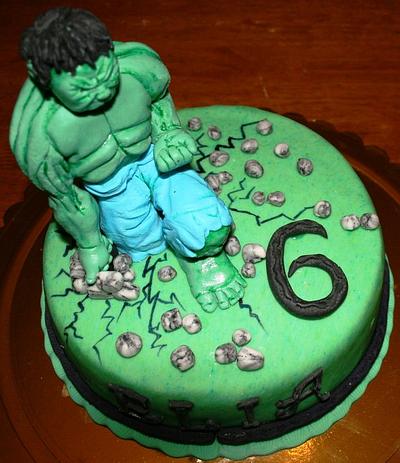 hulk - Cake by mimma