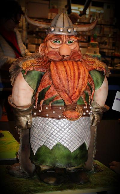 Stoick Viking of "how to train your Dragon" - Cake by Tortenschneiderin 