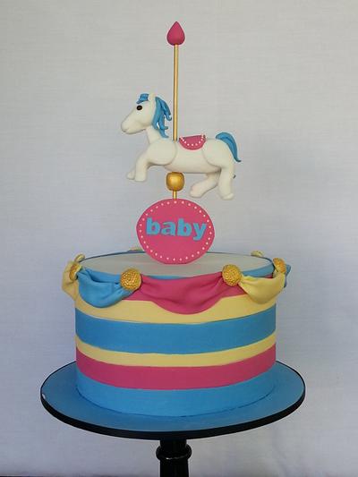 Baby Shower Cake - Cake by Esther Scott