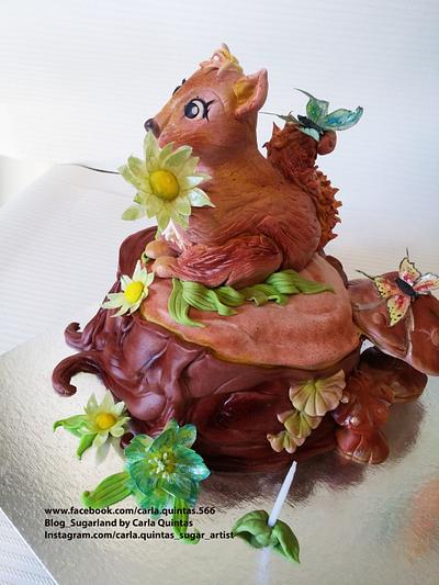 Enchanted forest - Cake by carlaquintas