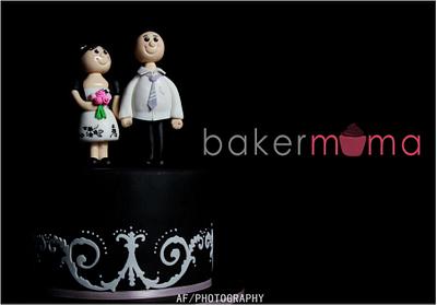 Anniversary cake - Cake by Bakermama