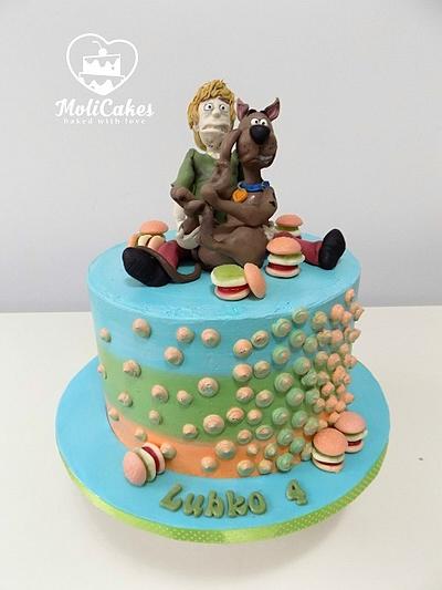 Scooby Doo and Shaggy - Cake by MOLI Cakes