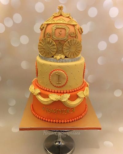 Indian princess carriage cake - Cake by Shikha