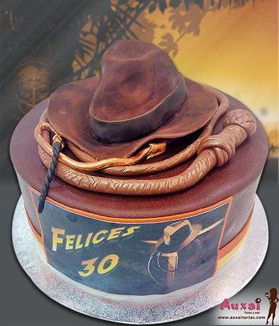 Indiana Jones cake - Cake by Auxai Tartas