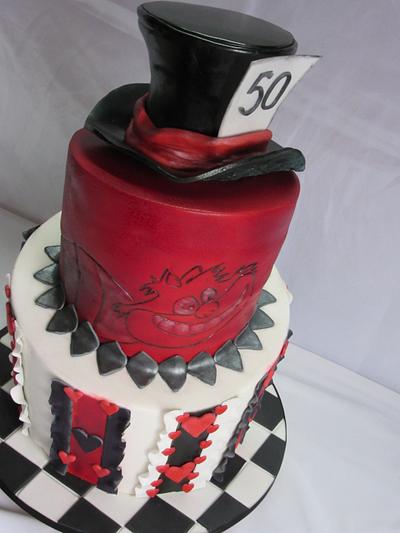Topsey 50th  - Cake by Sugarart Cakes