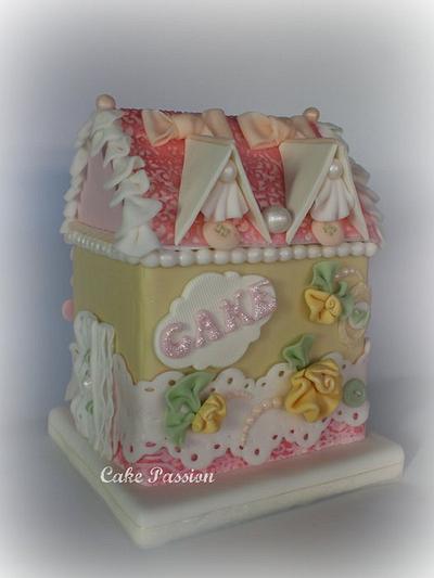 Shabby House - Cake by CakePassion
