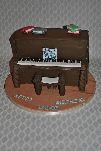Upright Piano - Cake by Donna Wood