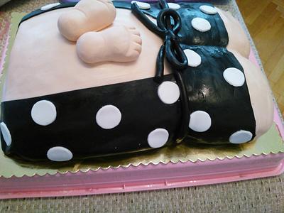 Cake for Baby Shower - Cake by Cafemiumiu