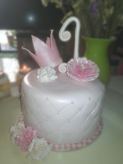 1st birthday simple cake - Cake by Domnaki's