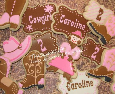 Cowgirl cookies - Cake by Julie Tenlen