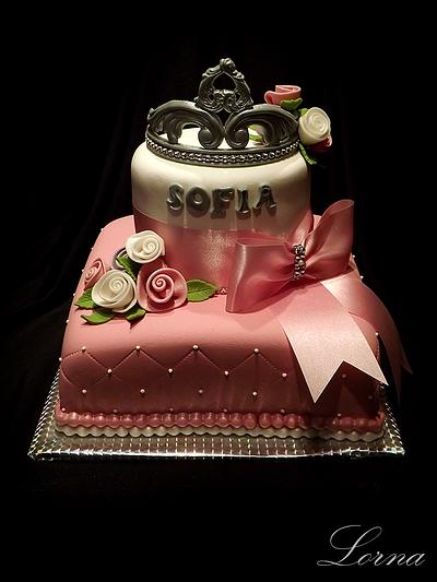 Cake for a little princess.. - Cake by Lorna