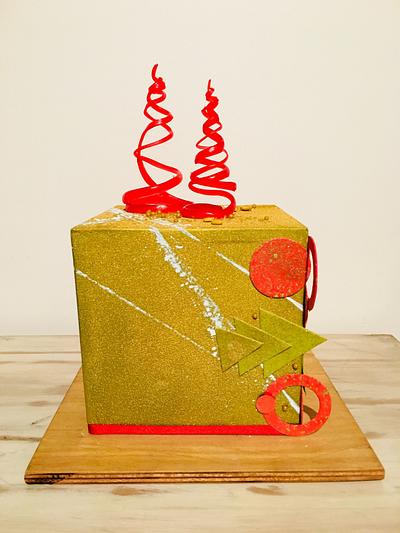 Cubo dorado - Cake by Mariano Camba