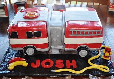 Firetruck Birthday! - Cake by Cakewalk