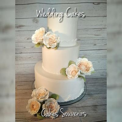 Wedding Cakes - Cake by Claudia Smichowski