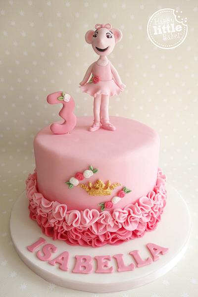 Angelina Ballerina birthday cake - Cake by Happy Little Baker