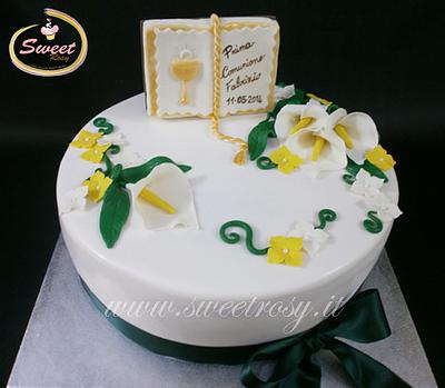 pirma comunione - Cake by sweetrosy