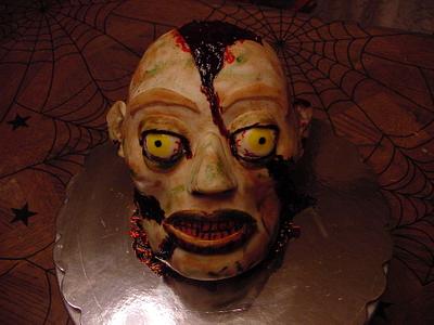 Zombie Apocolypse - Cake by horsecountrycakes