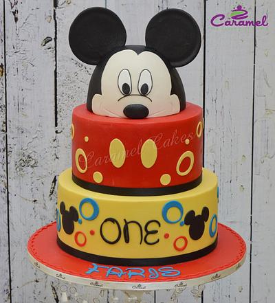 Mickey Mouse Cake - Cake by Caramel Doha