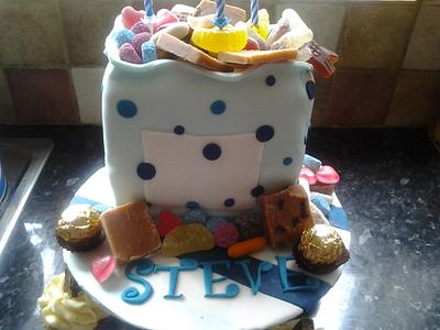 bag of sweets - Cake by nannyscakes