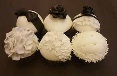 Chanel inspired cupcakes - Cake by Essentially Cakes