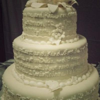 Wedding Cake - Cake by Cindy