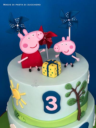 Peppa pig cake - Cake by Mariana Frascella