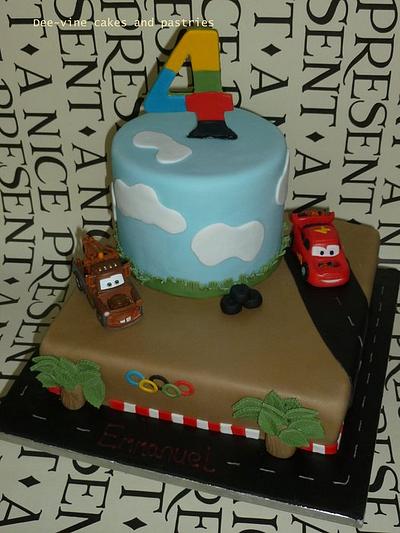 car/olympic theme - Cake by Doyin