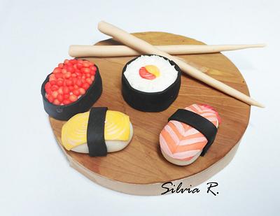 sushi topper - Cake by Silvia Ricciato