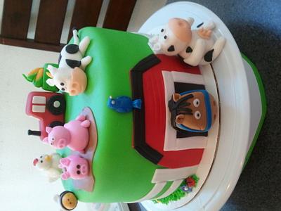 Farm cake :) - Cake by Sandy 