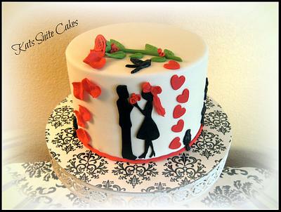 "You'll always be my Bride" - Cake by Kat