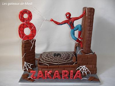 Spiderman - Cake by ginaraicu