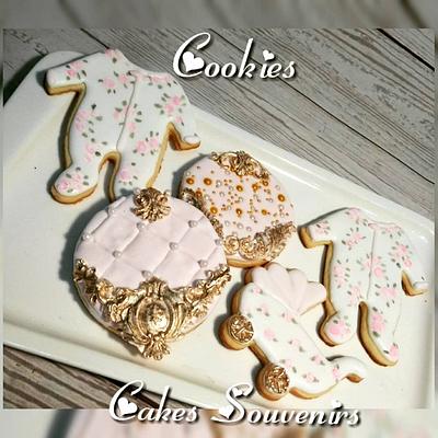 Baby Shower cookies - Cake by Claudia Smichowski