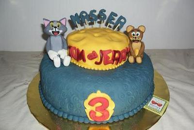 Tom & Jerry Cake - Cake by Elite Sweet Cakes
