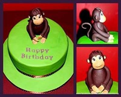Monkey - Cake by Deelicious Cakes