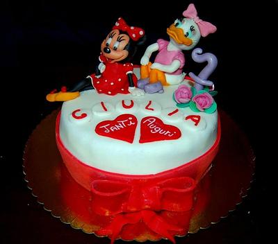 Minnie e Daisy torta compleanno bimba - Cake by Sabrina Ferretti