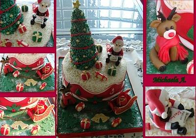 Merry Christmas - Cake by Mischel cakes