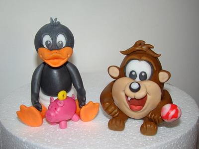 Baby Duffy e Baby Taz!!! - Cake by Le Torte di Mary