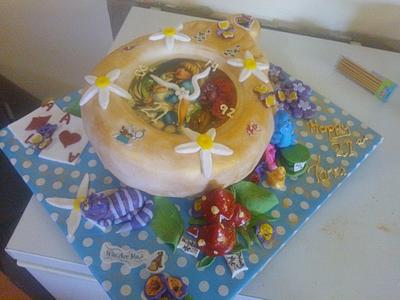 My nieces 21st B'day Cake - Cake by Reb