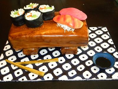 Let's Eat Sushi - Cake by cakeisagoodthing