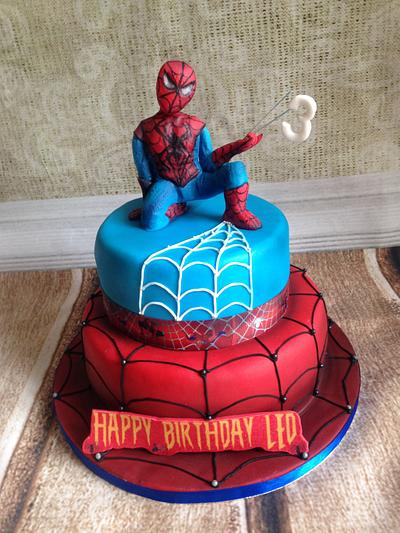 Spiderman - Cake by silversparkle