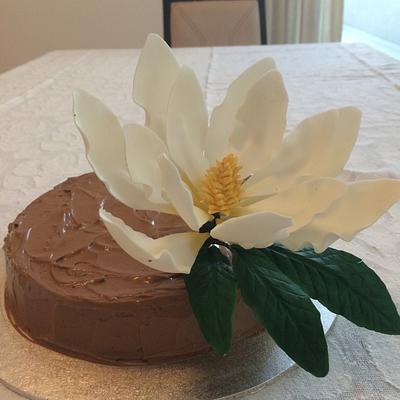 Magnolia cake - Cake by Sarah AnnCherian