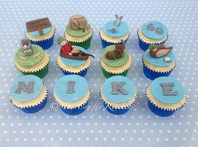 Cupcakes for Fisherman Mike - Cake by The Crafty Kitchen - Sarah Garland