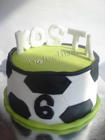Football cake - Cake by Maja