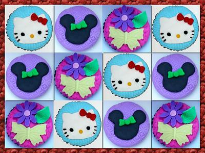 Girly Cupcakes - Cake by Louisa