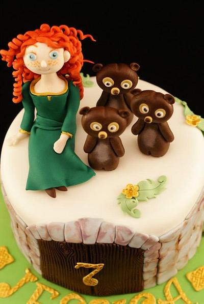 'Brave' cake - Cake by Kathryn