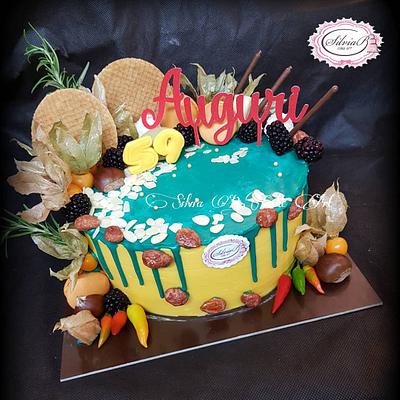 Autumn Drip Cake - Cake by silvia B.cake art