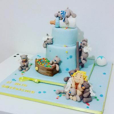 teddy cake - Cake by Sabrina Adamo 