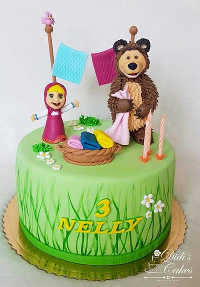 Masha and the bear cake - Cake by Didis Cakes